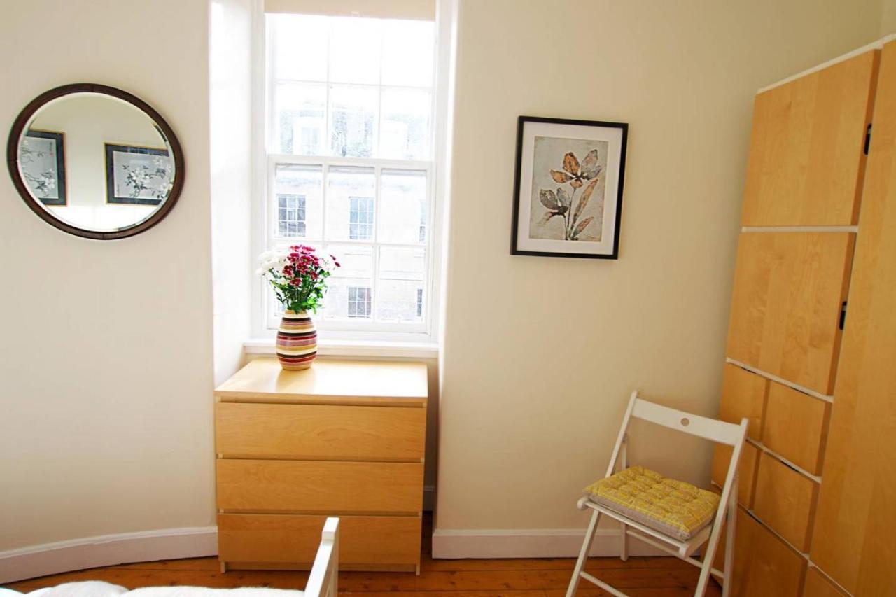 Joivy Bright Flat With Workspace In New Town Edinburgh Buitenkant foto