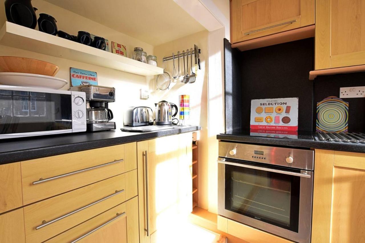 Joivy Bright Flat With Workspace In New Town Edinburgh Buitenkant foto