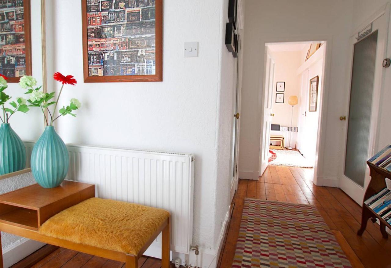 Joivy Bright Flat With Workspace In New Town Edinburgh Buitenkant foto