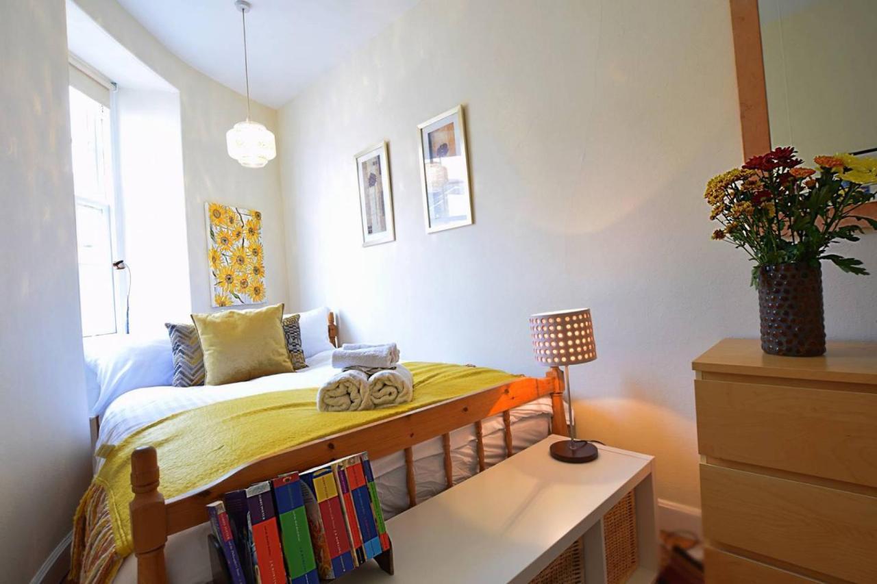 Joivy Bright Flat With Workspace In New Town Edinburgh Buitenkant foto