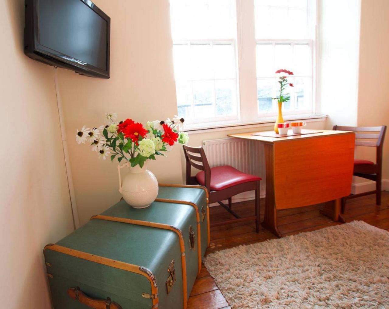 Joivy Bright Flat With Workspace In New Town Edinburgh Buitenkant foto