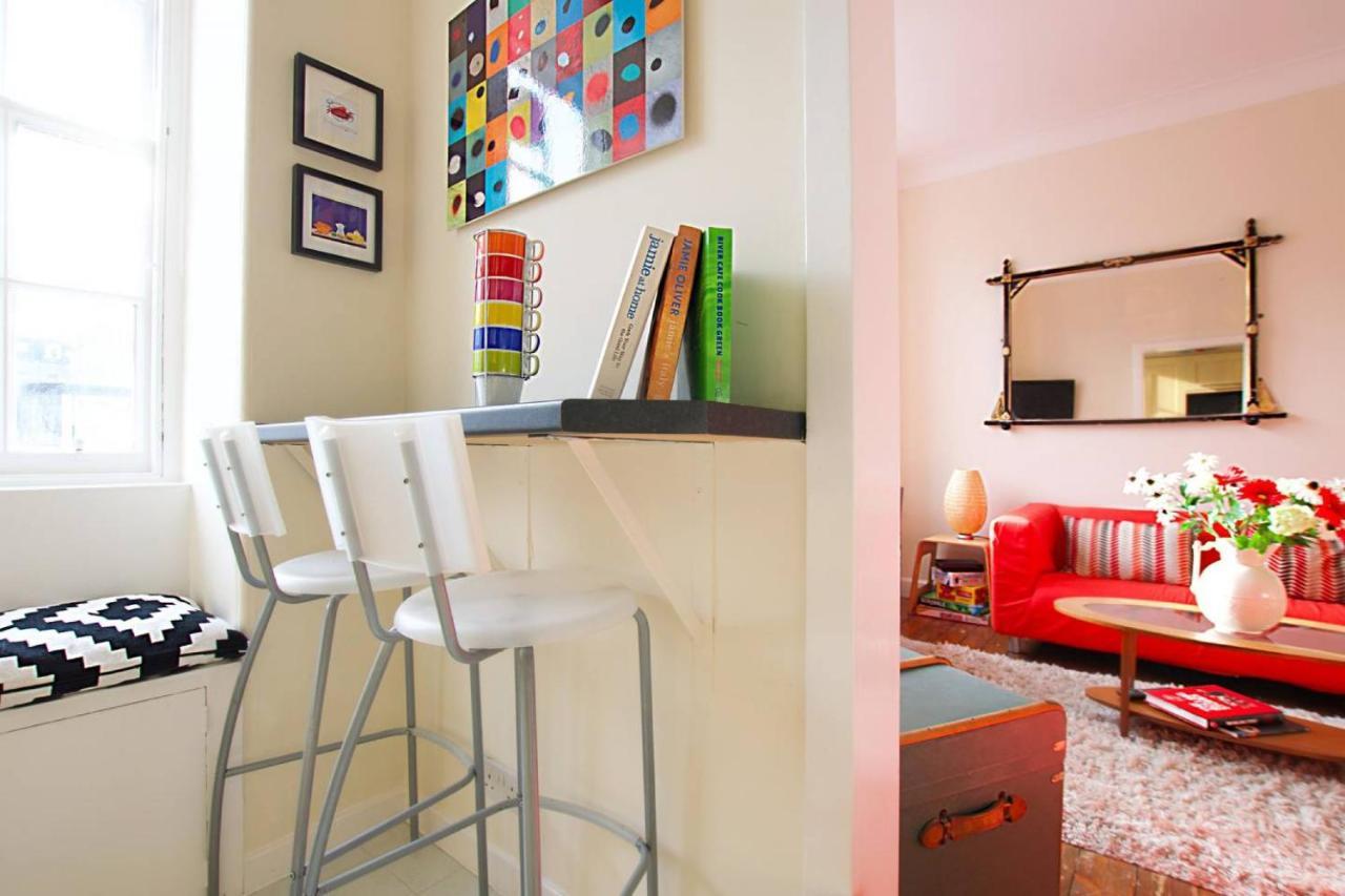 Joivy Bright Flat With Workspace In New Town Edinburgh Buitenkant foto